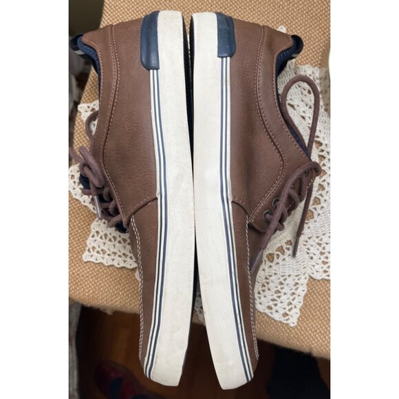 Goodfellow & Co Fashion Sneakers Brown Low Top Lace Up Casual Classic Mens 9 - Picture 5 of 10